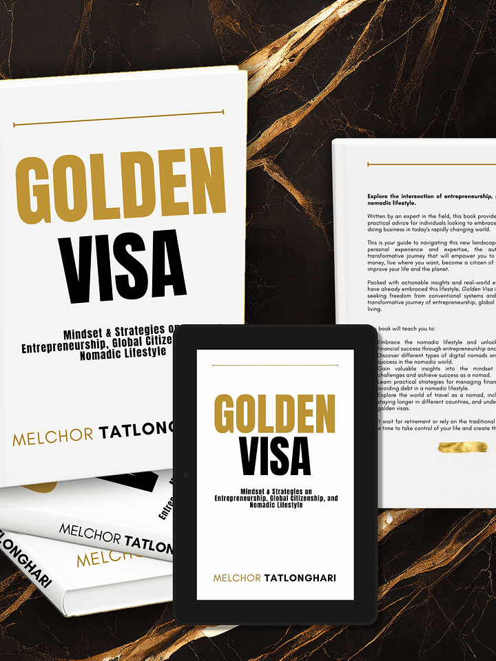 Golden Visa Book (Kindle/eBook Version) product image (2)