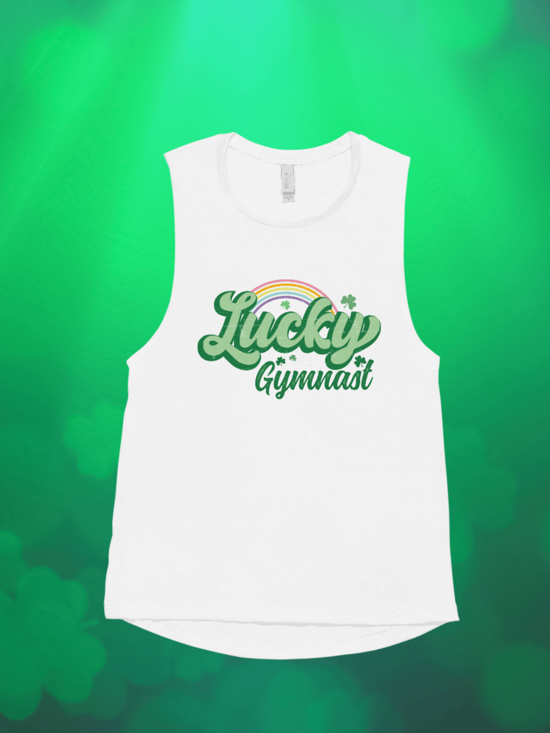 Lucky Gymnast Muscle Tank product image (4)