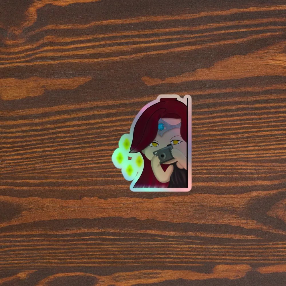 4k HOLOGRAPHIC STICKER product image (5)