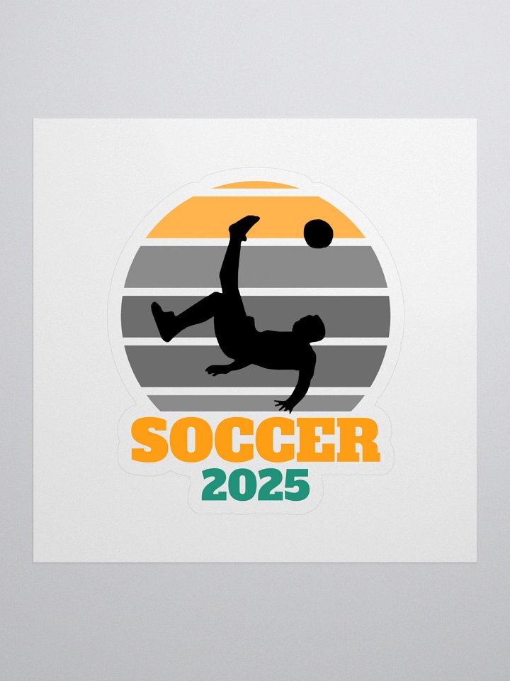 Soccer 2025 Kiss Cut Stickers product image (1)