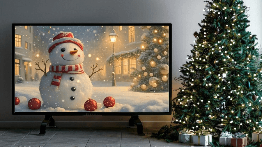 The Snowman’s Festive Wonderland Christmas in the Village - Frame TV V product image (5)