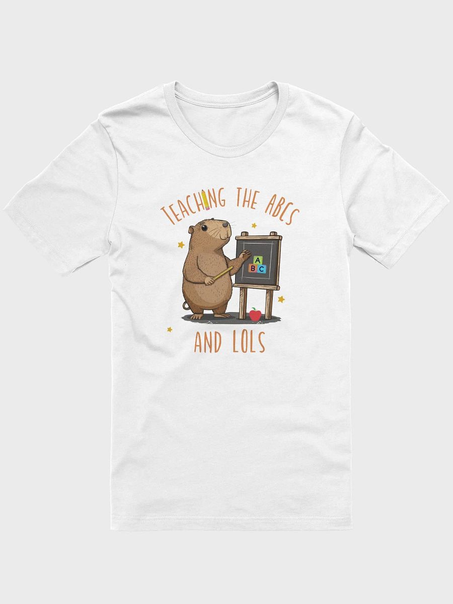 Back To School Cute Capybara Teacher T-Shirt product image (3)