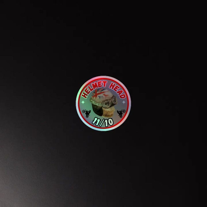 Helmet Head 11/10 Sticker product image (4)