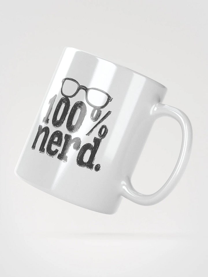 "100% Nerd." Coffee Mug product image (2)