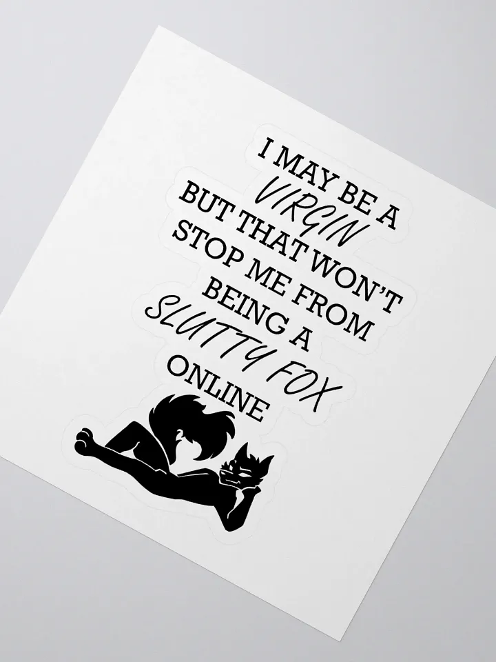 Slutty Fox Sticker product image (2)