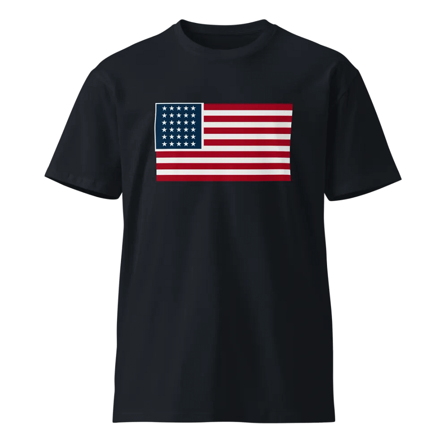 AS Colour Unisex Premium T-Shirt , Patriotic Stars & Stripes Premium Tee product image (3)