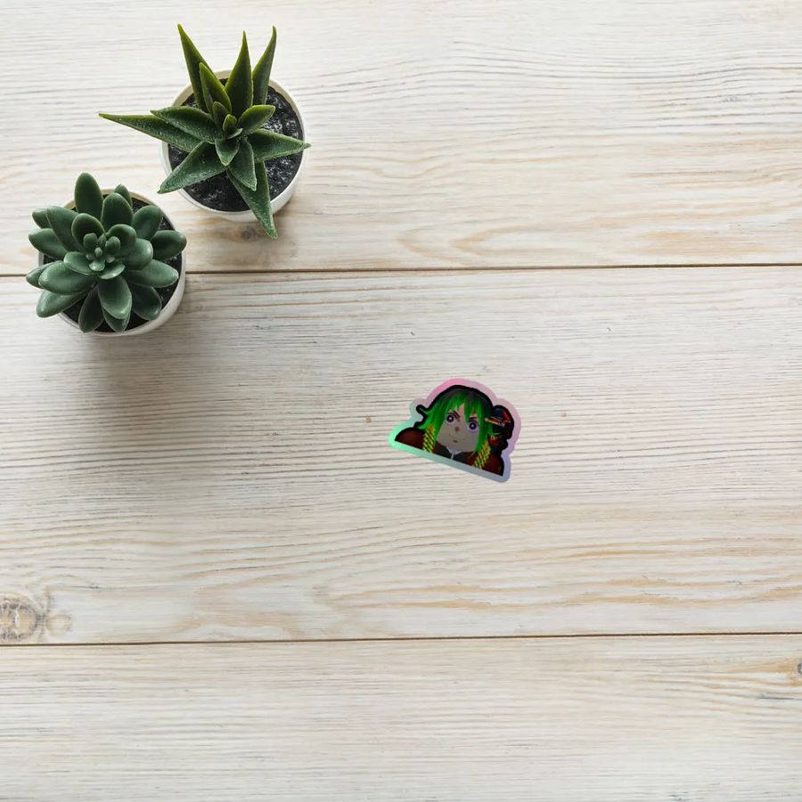 Random User Holographic Sticker product image (8)