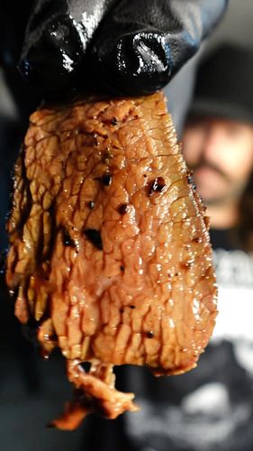A lil dirt & burnt hair didn’t stop this Tri Tip from being smackin!
.
Smoked at 250 until an internal of 120, then seared & ...