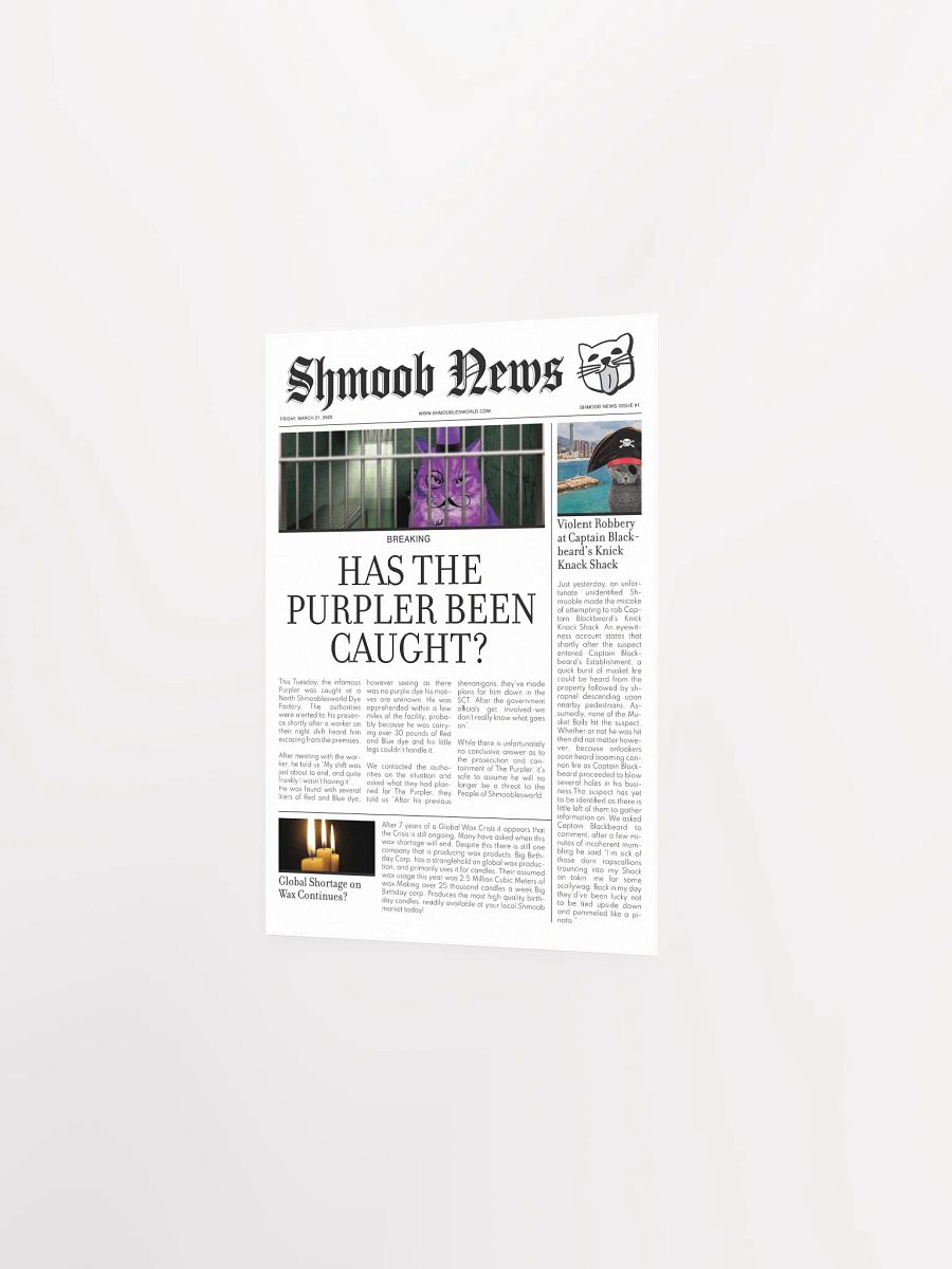 Shmoob News Issue #1 product image (5)