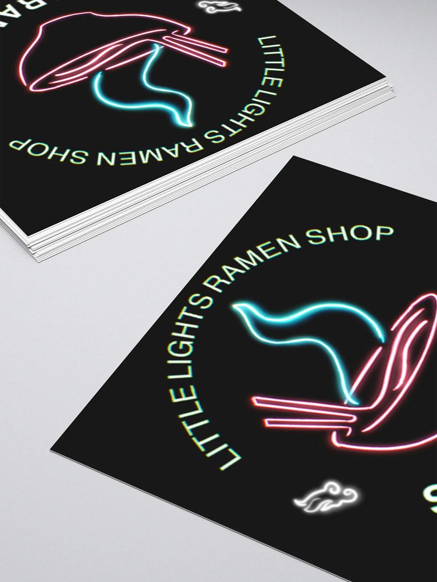 Little Light Ramen Shop Stickers product image (14)
