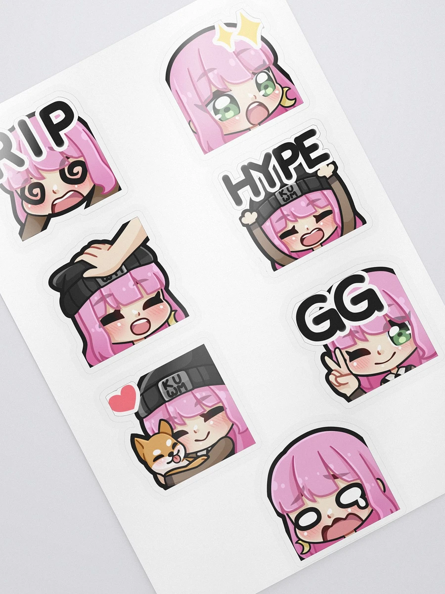 Emote Sticker Sheet product image (2)