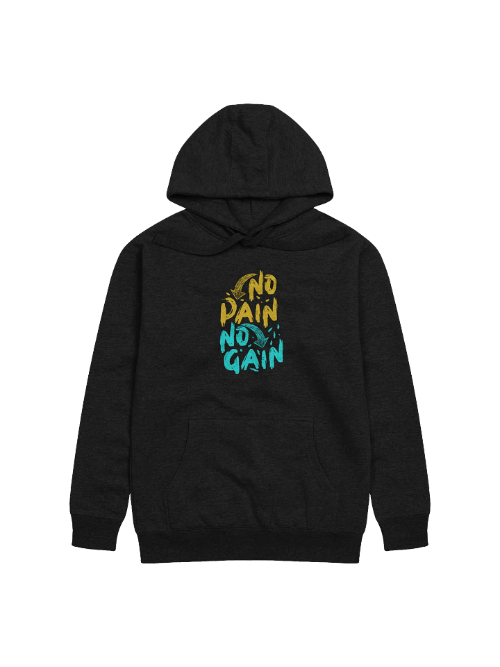 No Pain No Gain! Front Printed Hoodie product image (1)
