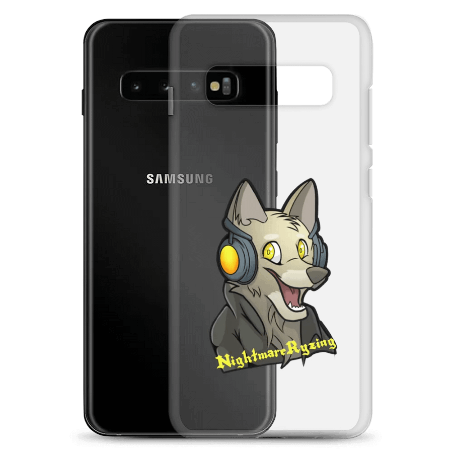 Nightmare Ryzing Anthro-Wolf Clear Samsung® Case product image (8)