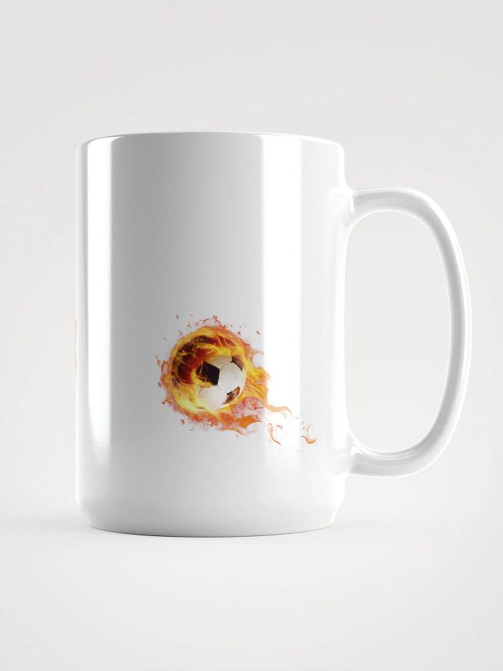 Flaming Soccer Power Mug product image (1)
