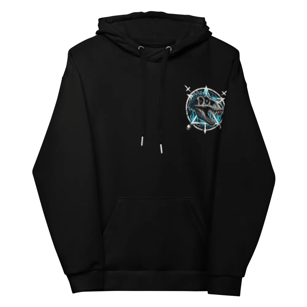 Rock Blue flame all over print hoodie product image (9)