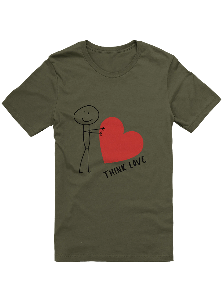 Think Love Supersoft T-Shirt product image (5)