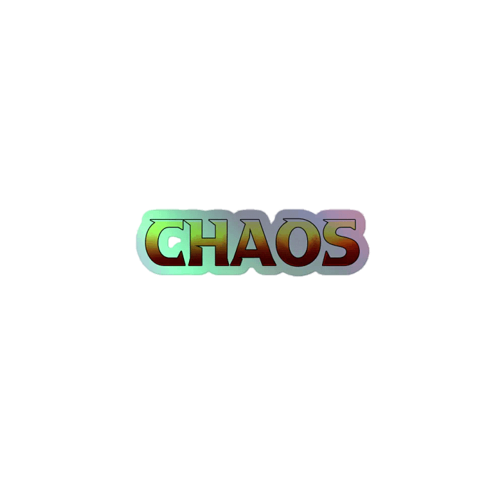 Chaos sticker product image (1)