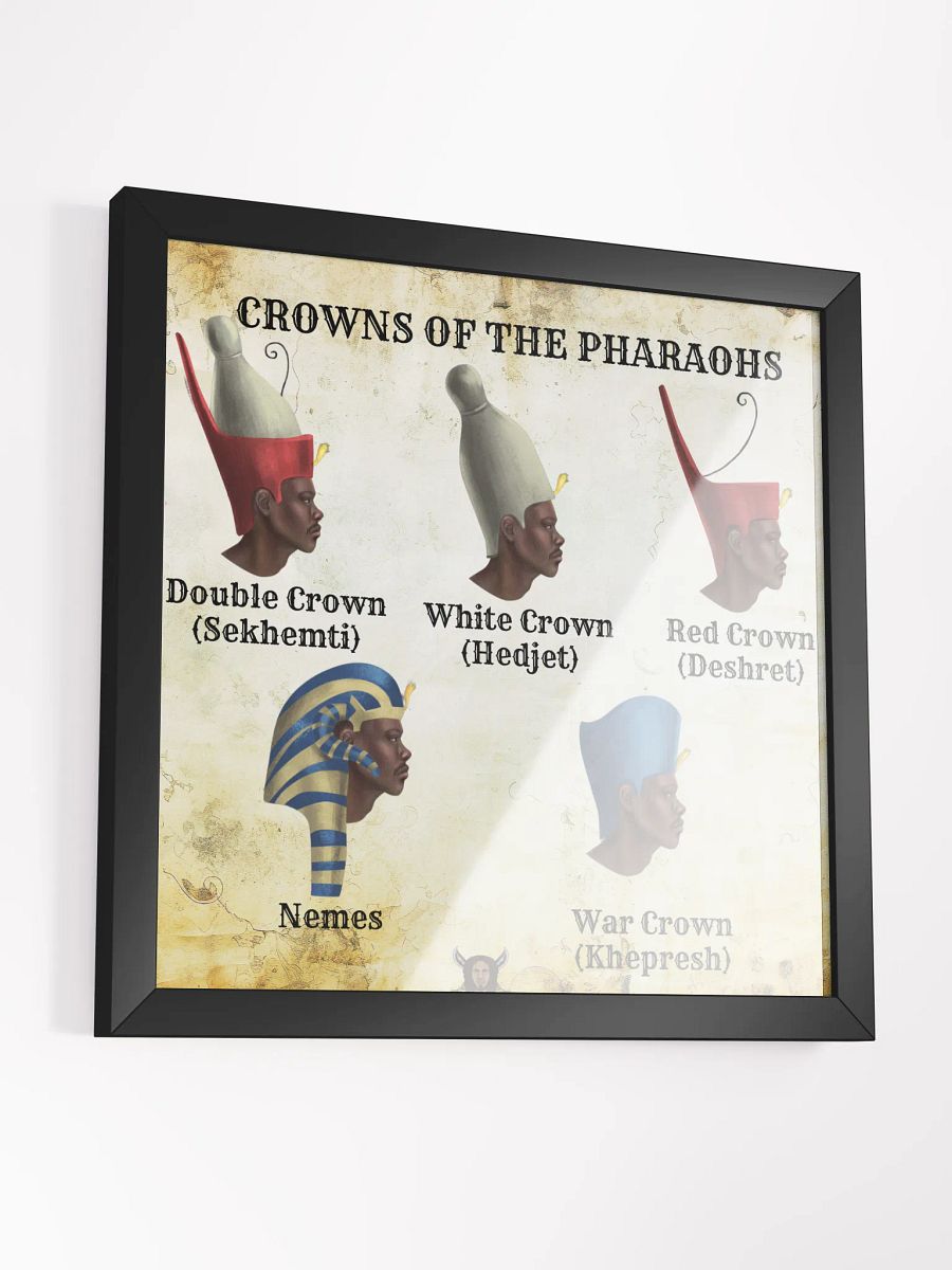 Framed Wall Poster Crowns of the Pharaohs product image (3)