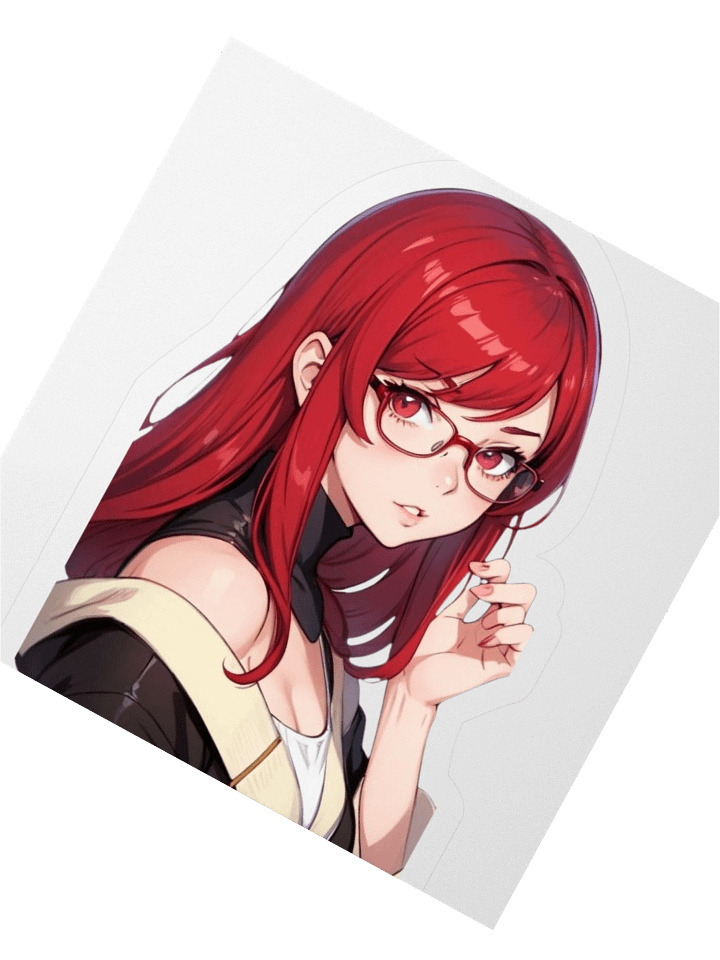 (RED WAIFU) K STICKERS product image (6)