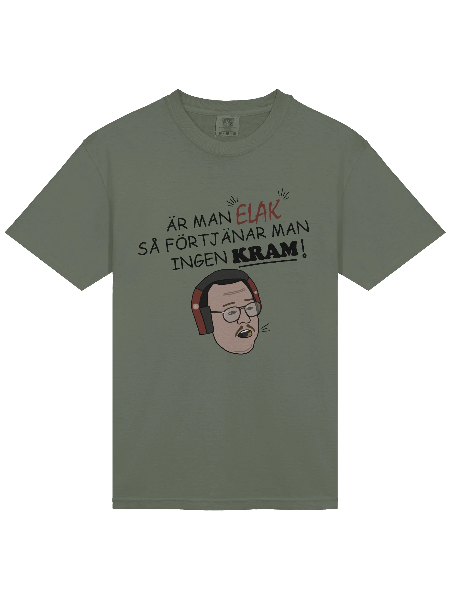 FÖRTJÄNAR INGEN KRAM - HEAVYWEIGHT T-SHIRT product image (15)