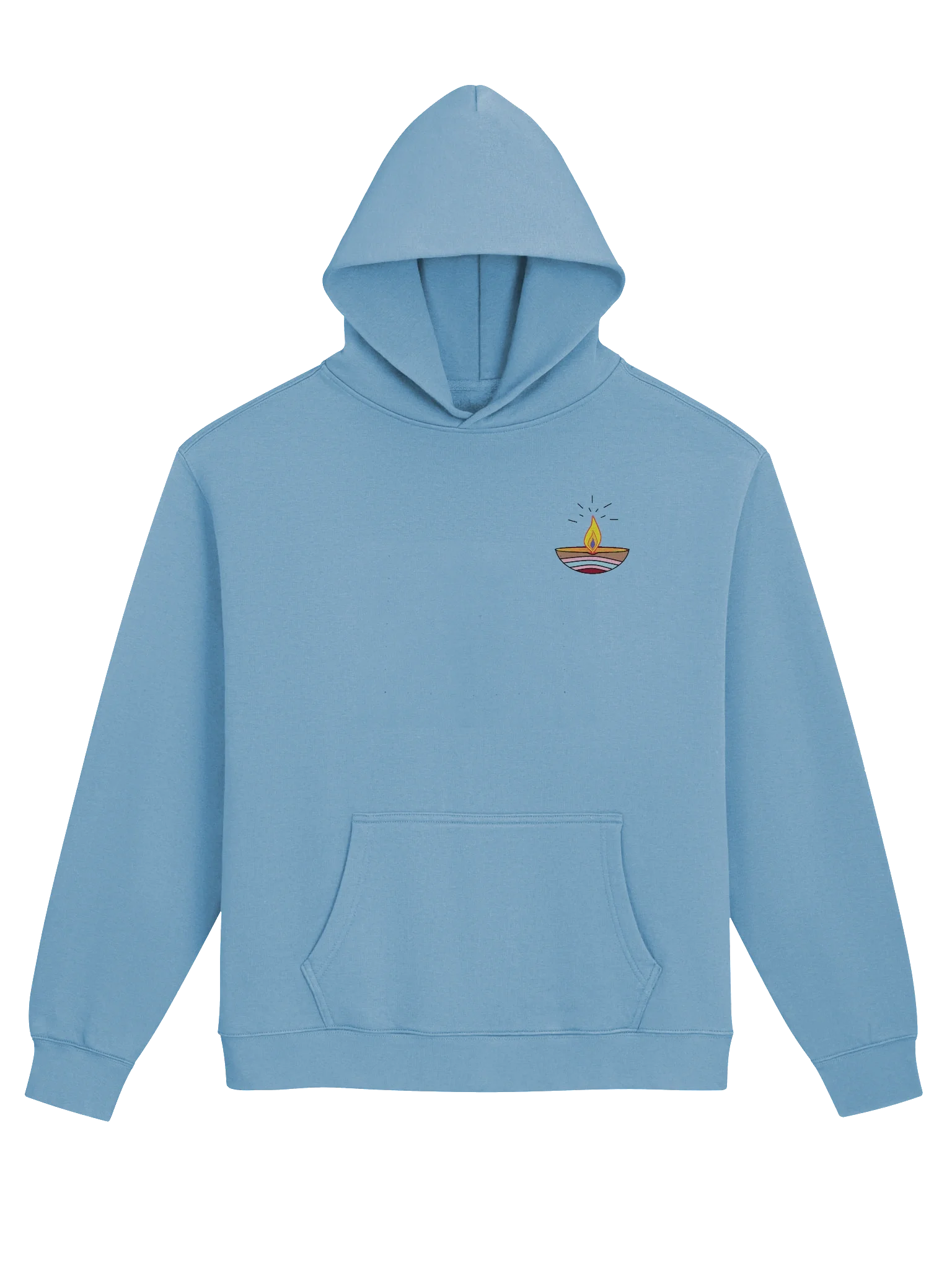 Flame Glow Unisex Oversized Hoodie product image (5)