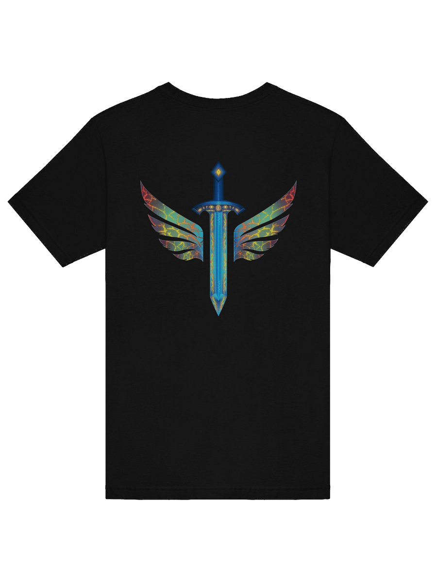 Winged Sword Monochrome T-Shirt product image (6)
