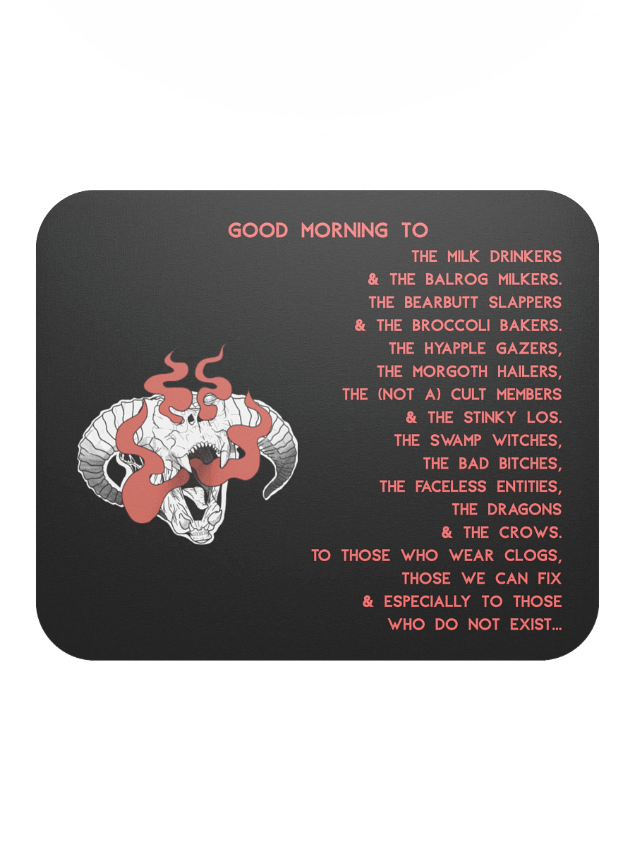 Cult Mousepad - Good Morning product image (2)