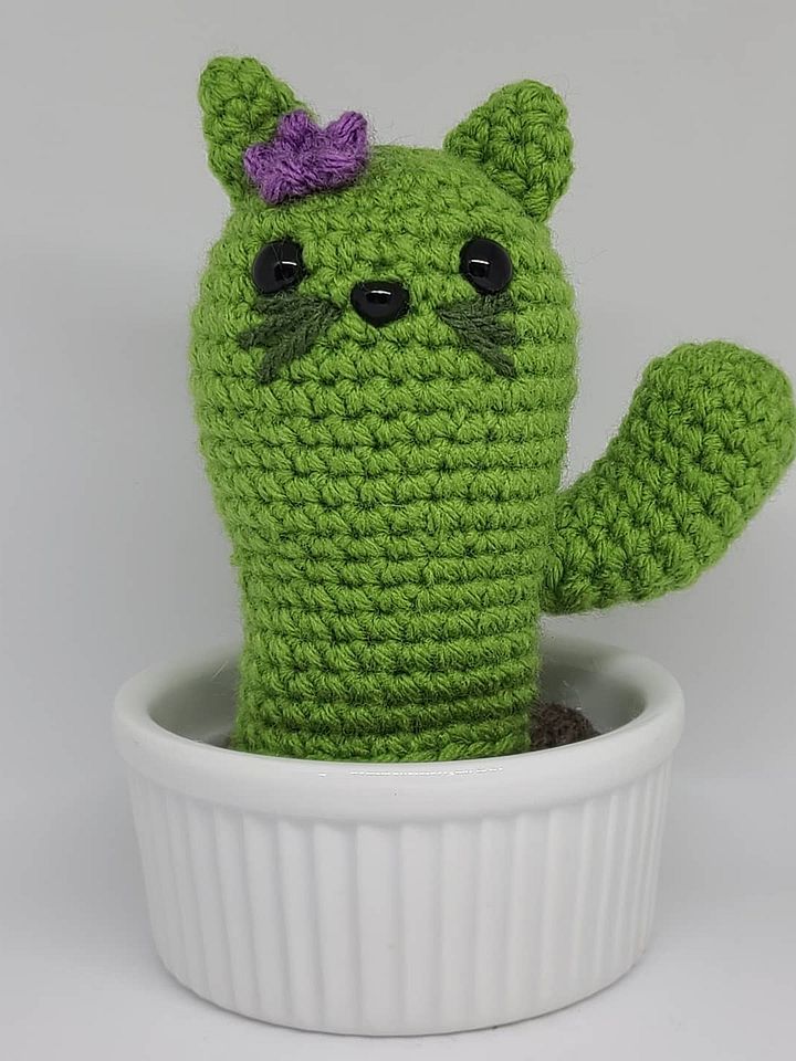 Cat Cactus - PATTERN product image (2)