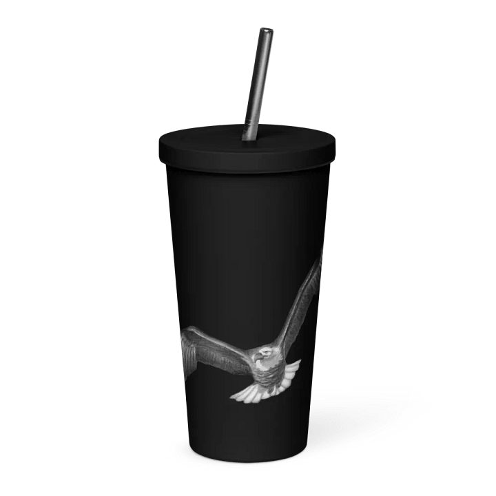 Eagle Drawing Straw Cup product image (1)