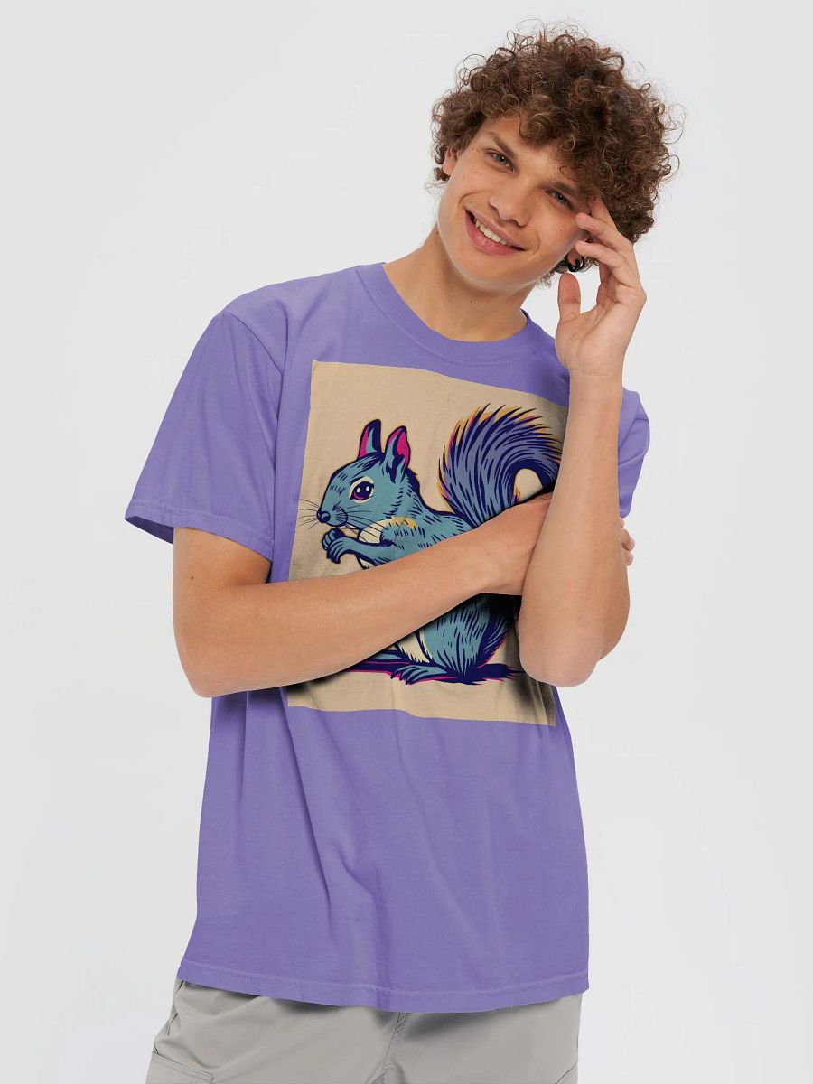 Vintage Comfort: Garment-Dyed Cotton Tee product image (5)