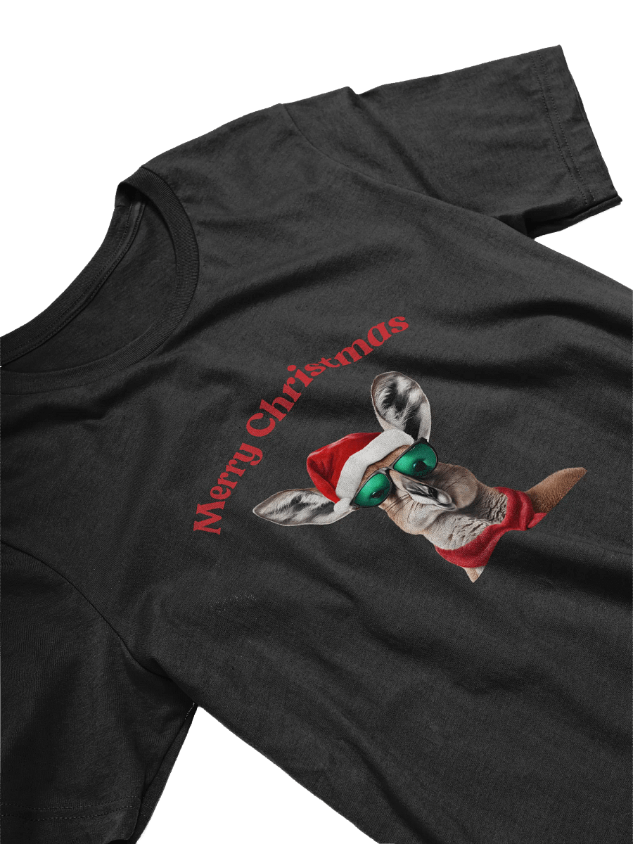 Festive Kangaroo Merry Christmas T-Shirt - Red product image (3)