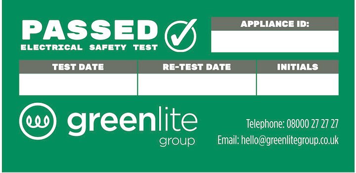 Greenlite Branded PAT Labels product image (1)