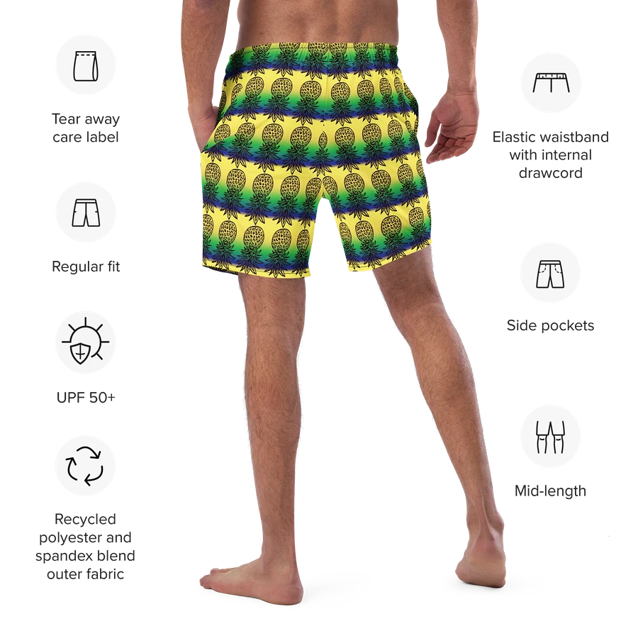 Upside Down Pineapples Swimming Trunks product image (32)