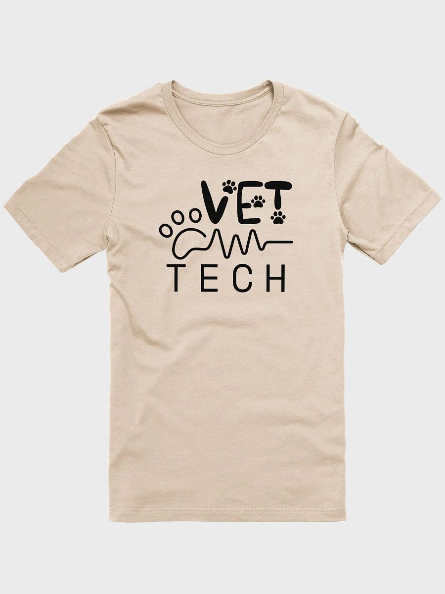 VET TECH Paw Print Heartbeat T-Shirt product image (2)