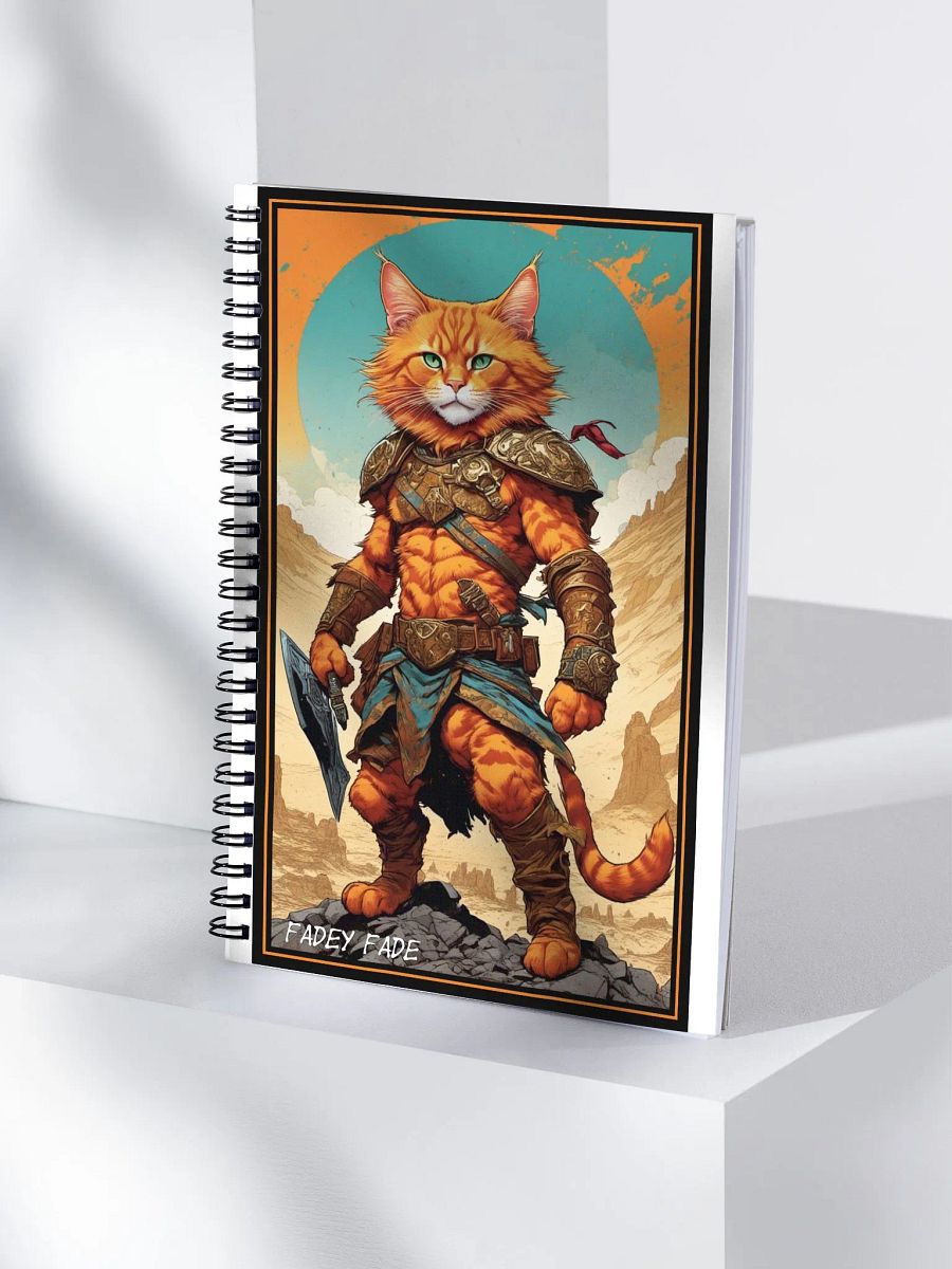 Barbarian Orange Cats Notebook product image (4)