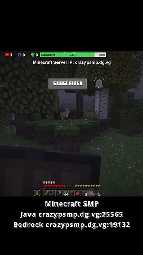 Μας κυνηγάει ο Δίας με teleport #minecraft #smp #greek #server #vanilla