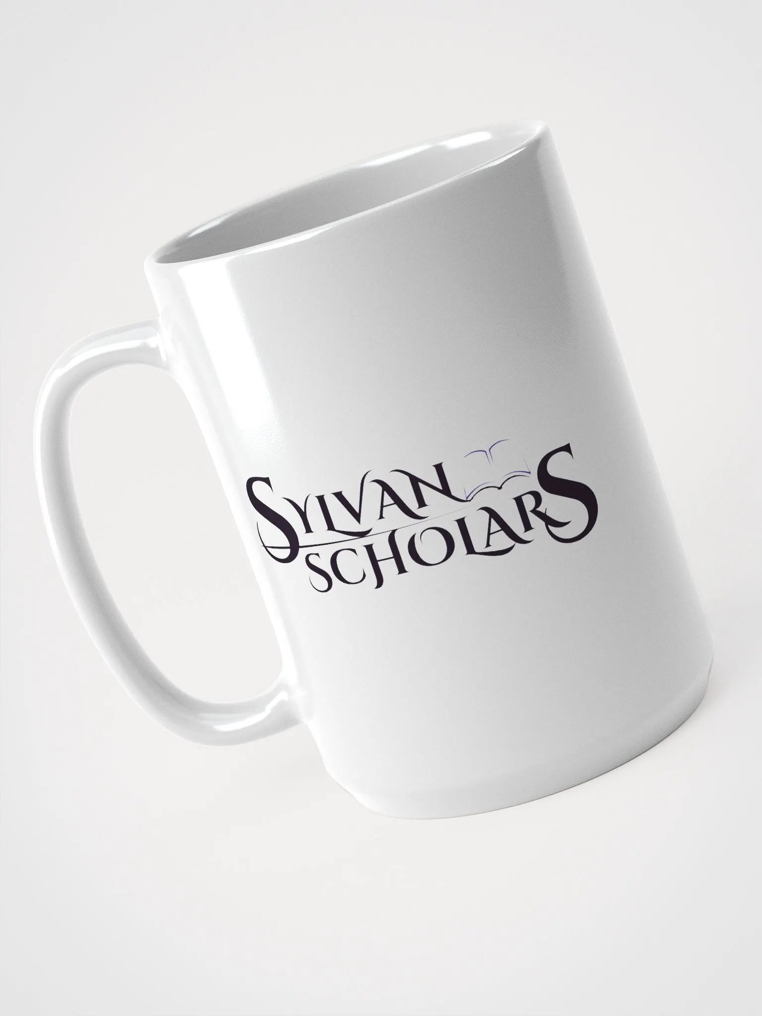 Geometric Bear Face White Glossy Mug product image (3)