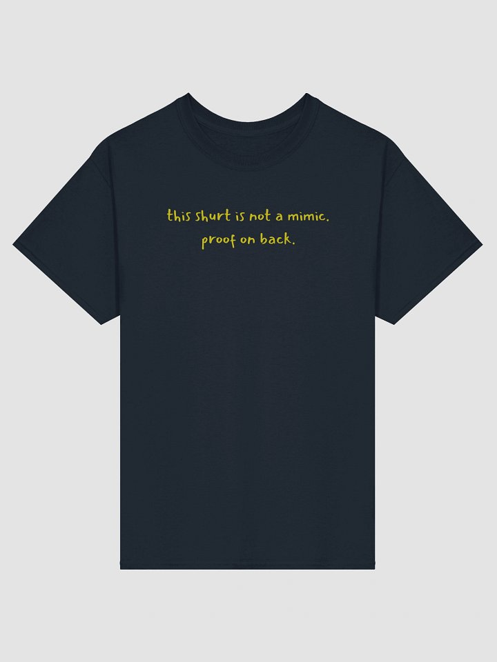 Mimic Shirt - Version 2 - Yellow Text product image (6)