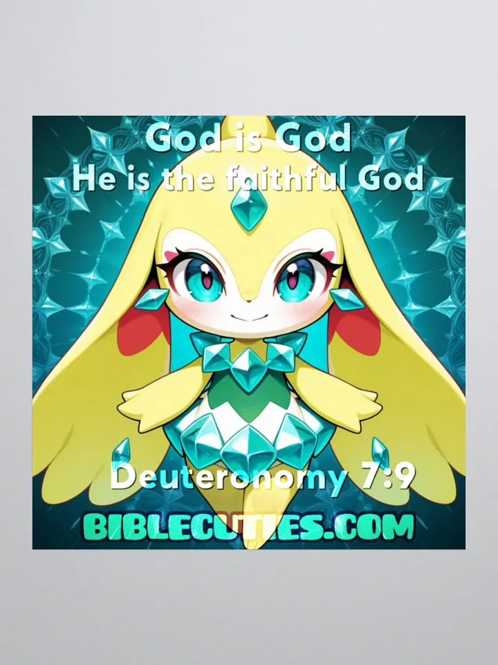 Bible Cuties Virginia - God is God, he is the faithful God product image (2)