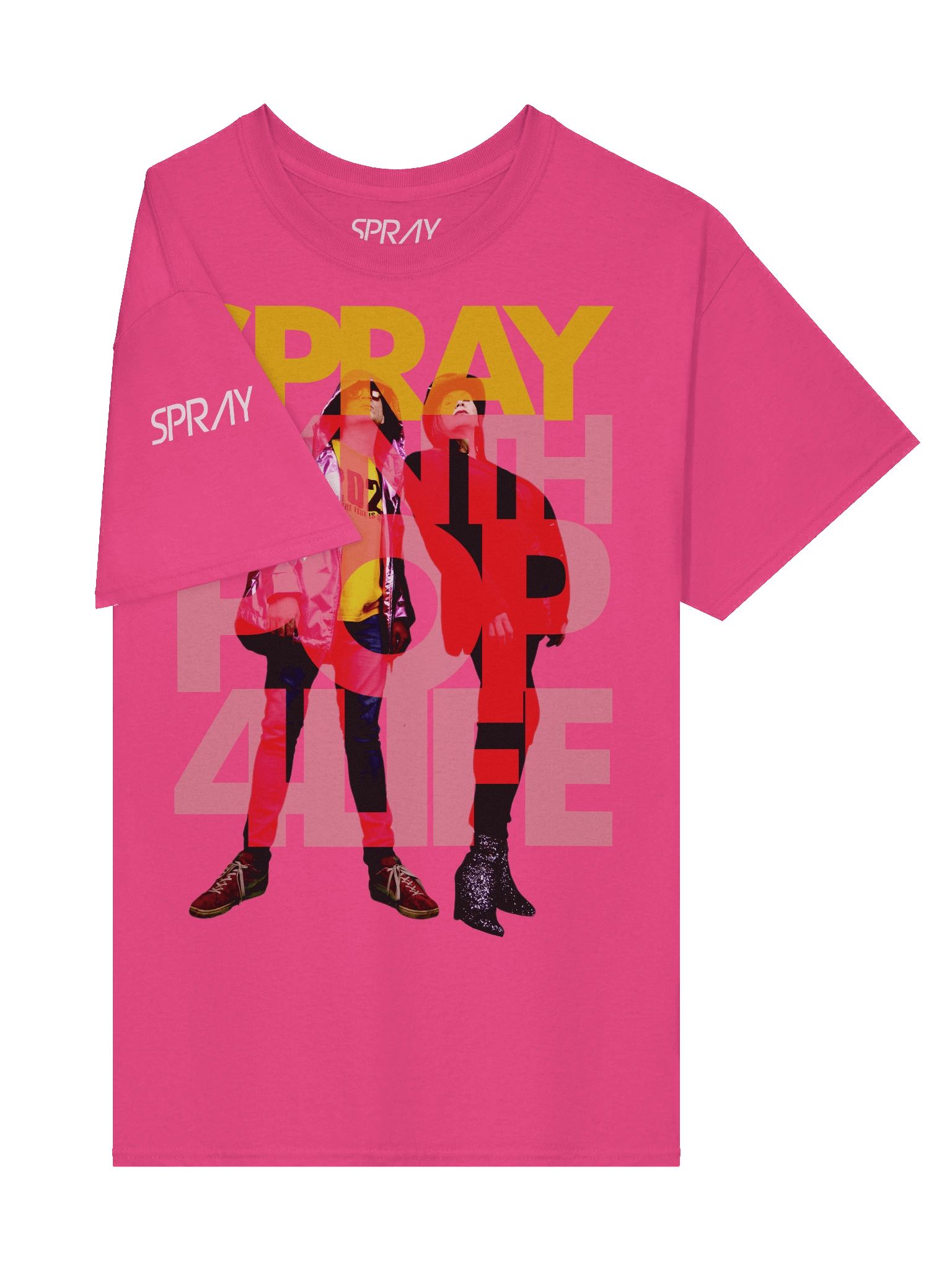 SPRAY - Synth Pop 4 Life T-shirt product image (4)