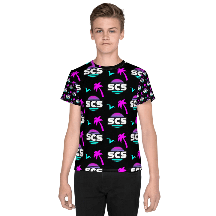 SCS YOUTH CREW NECK T-SHIRT product image (1)
