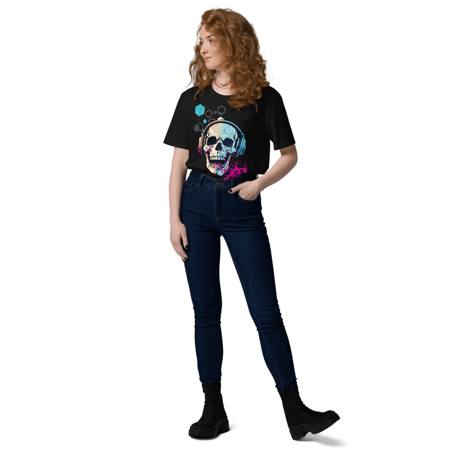Groove Reaper Skull Organic Tee product image (8)