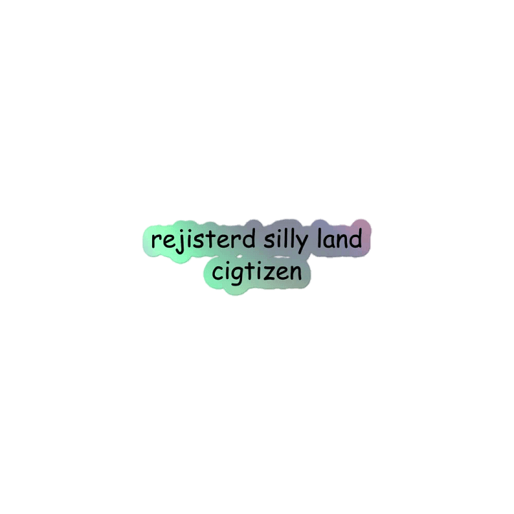 rejisterd silly land cigtizen product image (1)