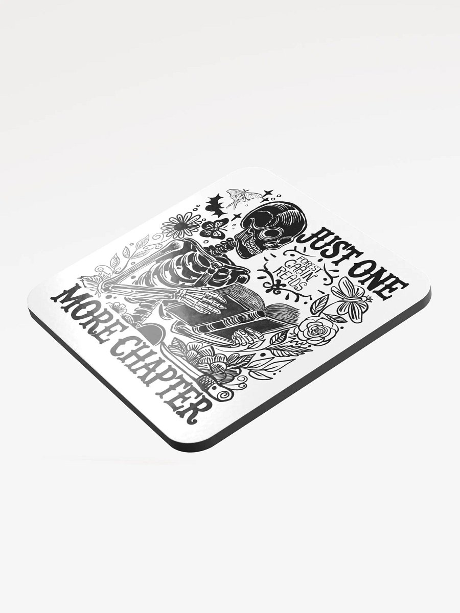 "One More Chapter" Skeleton Coaster product image (3)