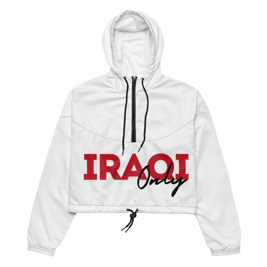 OnlyIraqi Cropped Windbreaker, Women Jacket product image (2)
