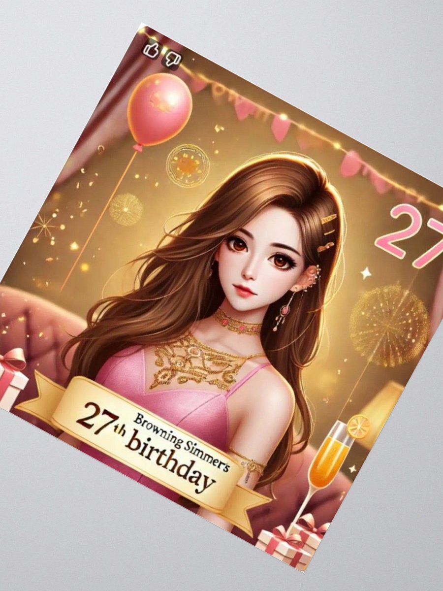 BrowningSimmer 27th Birthday product image (4)