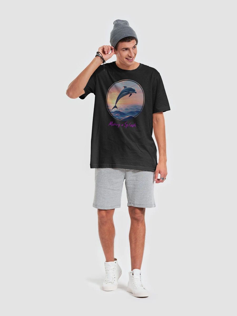 "Making a Splash" Dolphin t-shirt product image (6)