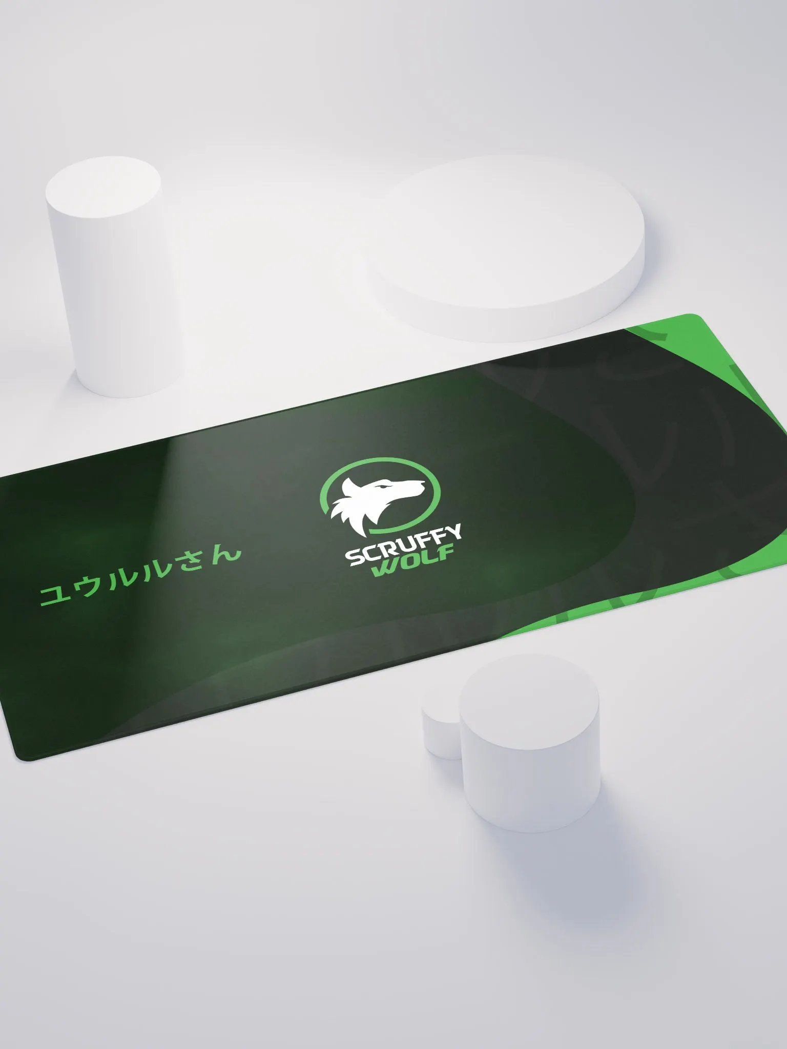 Scruffy Wolf Mouse Pad product image (4)
