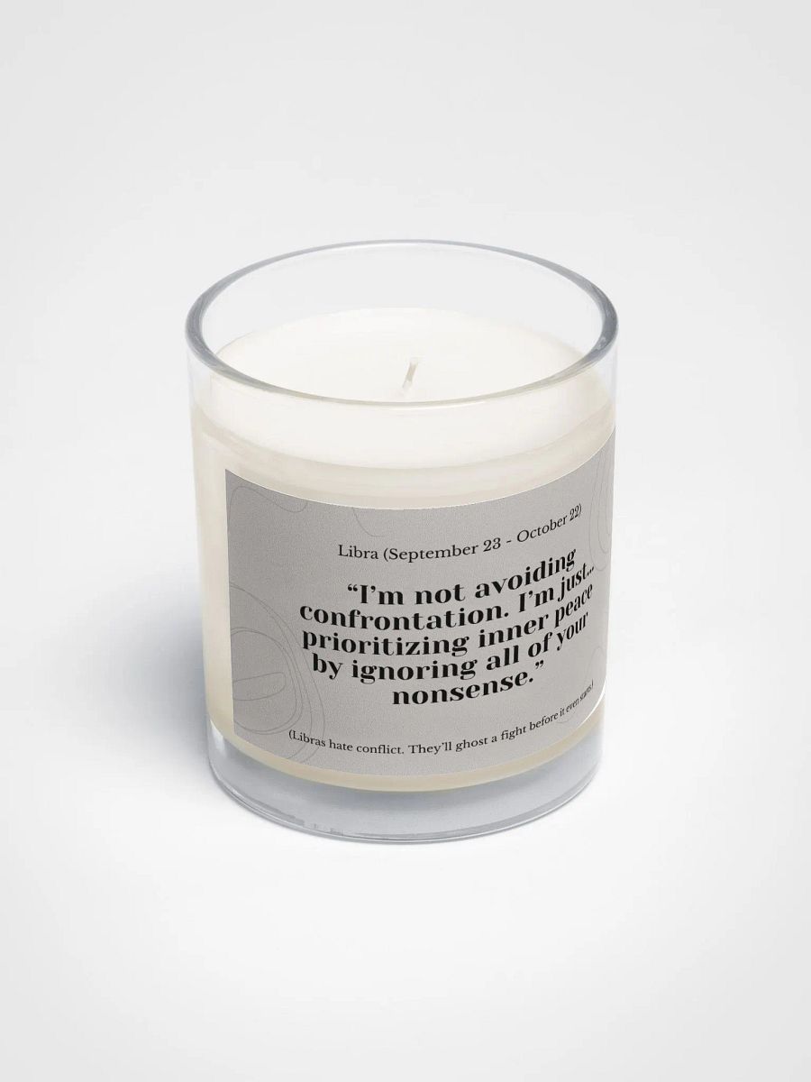 Libra - Zodiac Candles product image (2)