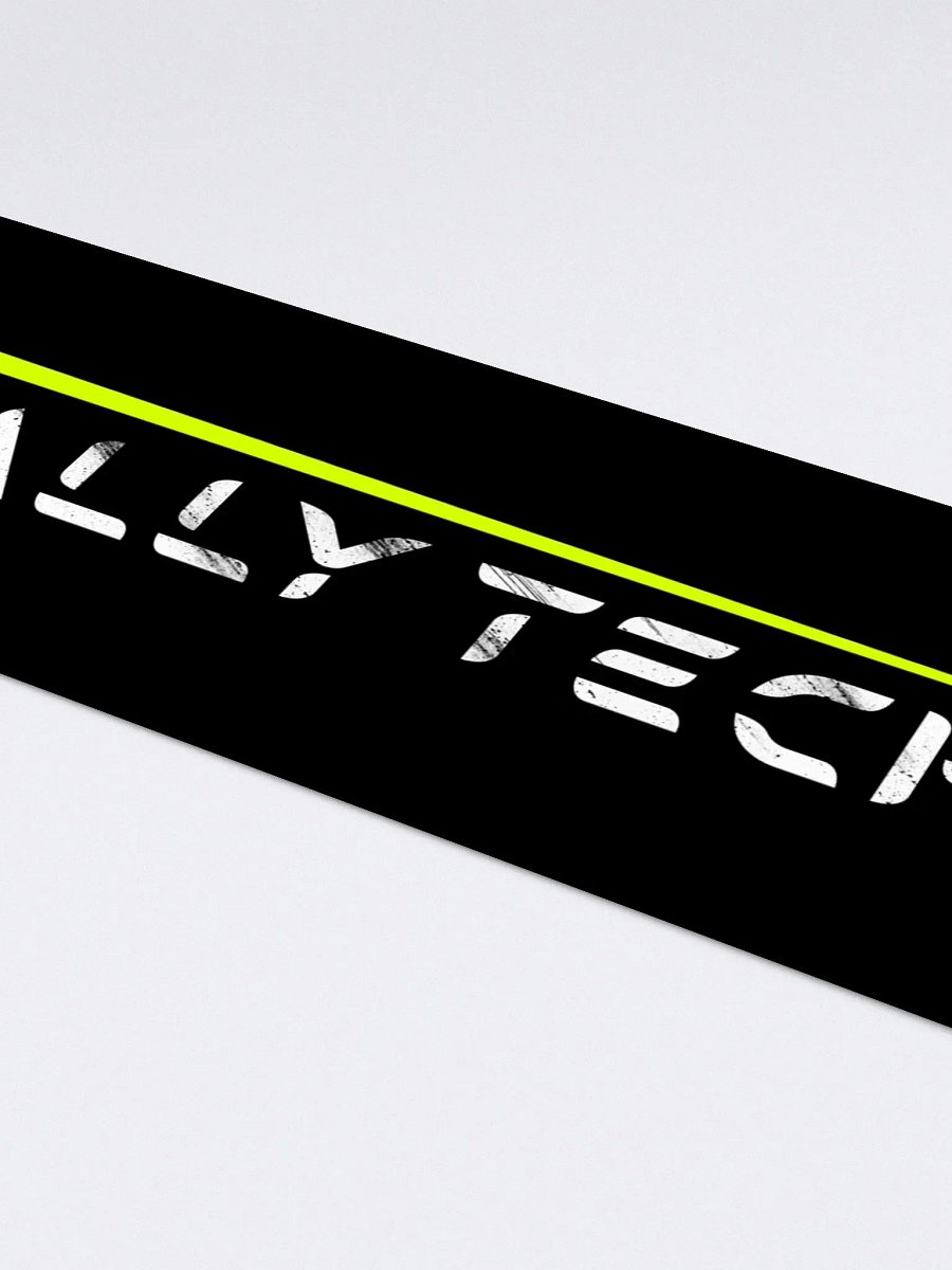 RALLY TECHNICAL Sticker 1 - Black product image (4)